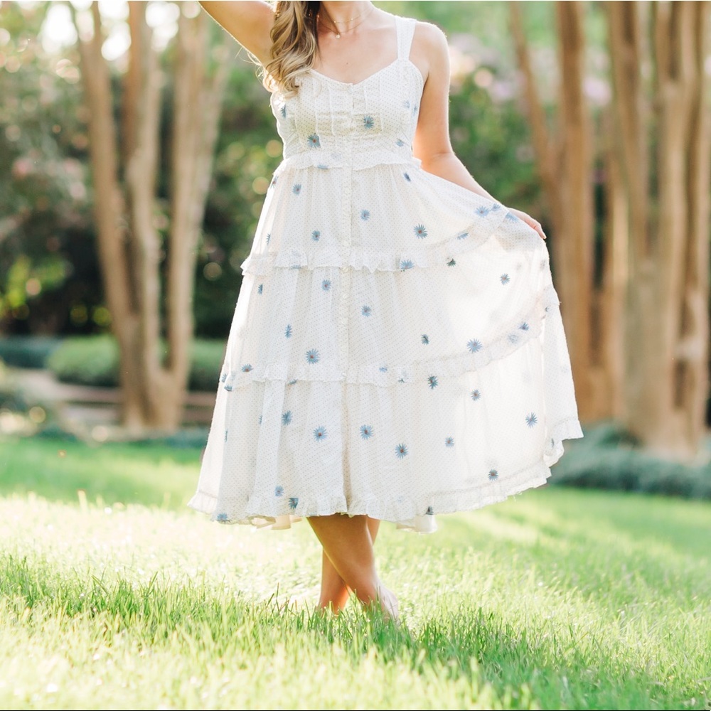 Free People Daisy Chain Midi